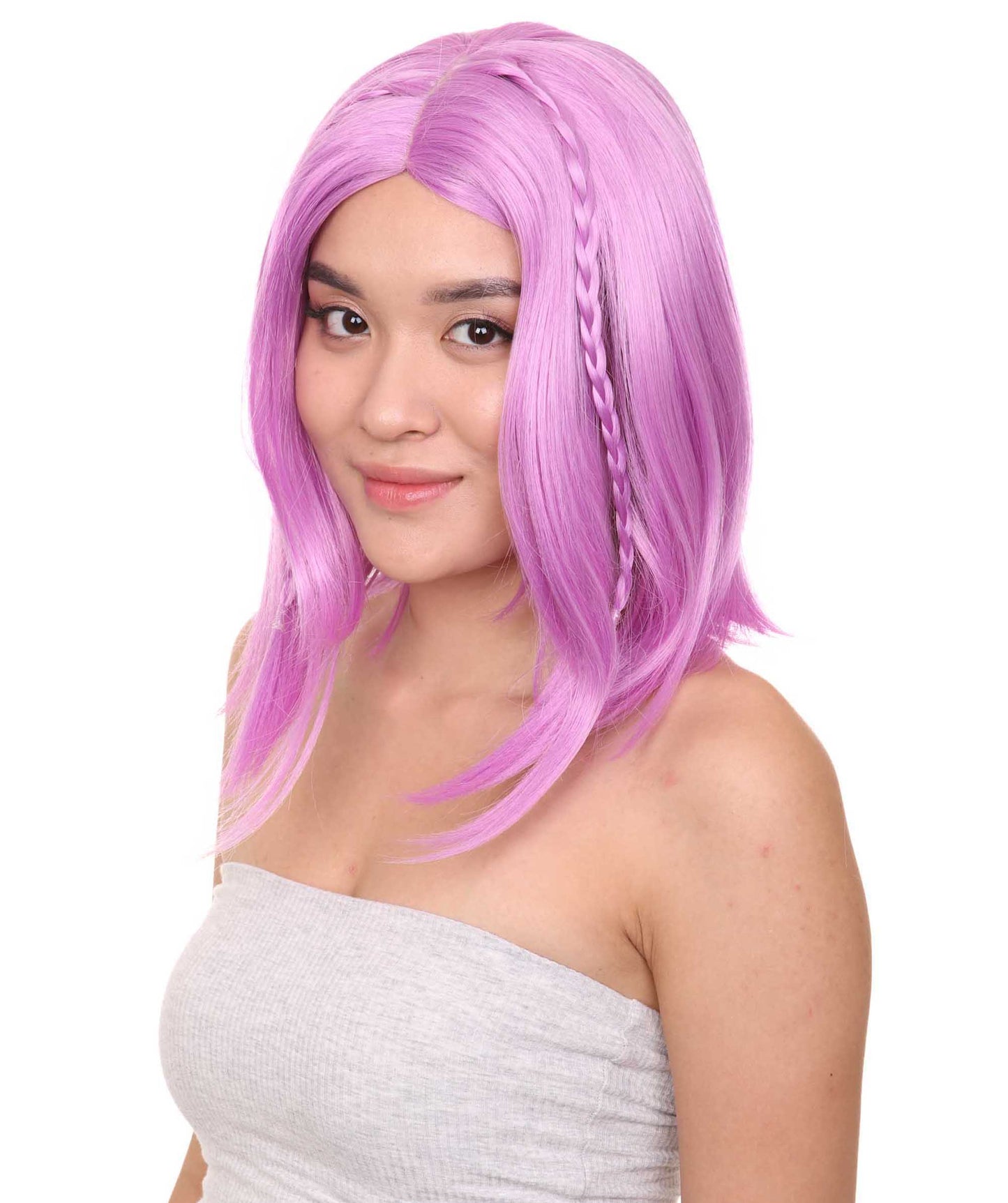 Wigs2you ハロウィンパーティー プレミアム レディース H-901 スワンプクイーンウィッグ Lt パープルカラー