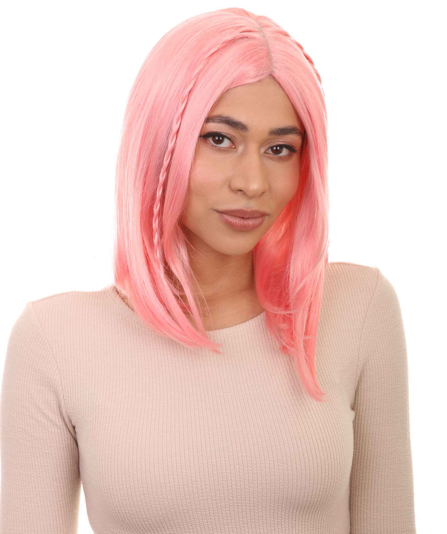 Wigs2you ハロウィンパーティープレミアム H-893 スワンプクイーンウィッグ ピーチ色