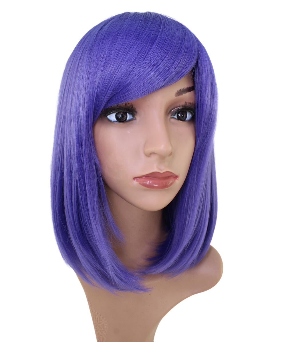 Wigs2You ミディアムストレートウィッグ サイドバング付き フルウィッグ 耐熱ファイバー製 コスプレ・イベント用 - サンディブラウン C-069