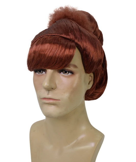 メンズ H-6174_13 ディッキー コスプレ バーガンディ ウィッグ ハロウィンに最適 難燃性合成繊維