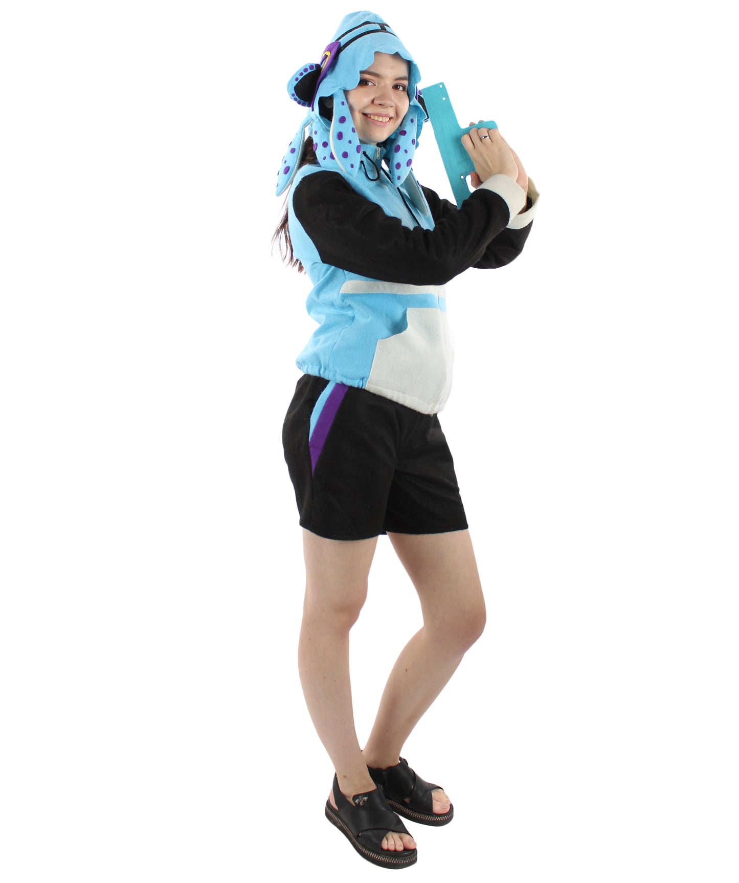 女性 JCP-236 のゲーミングコスチューム ブルー コスプレ コスチューム