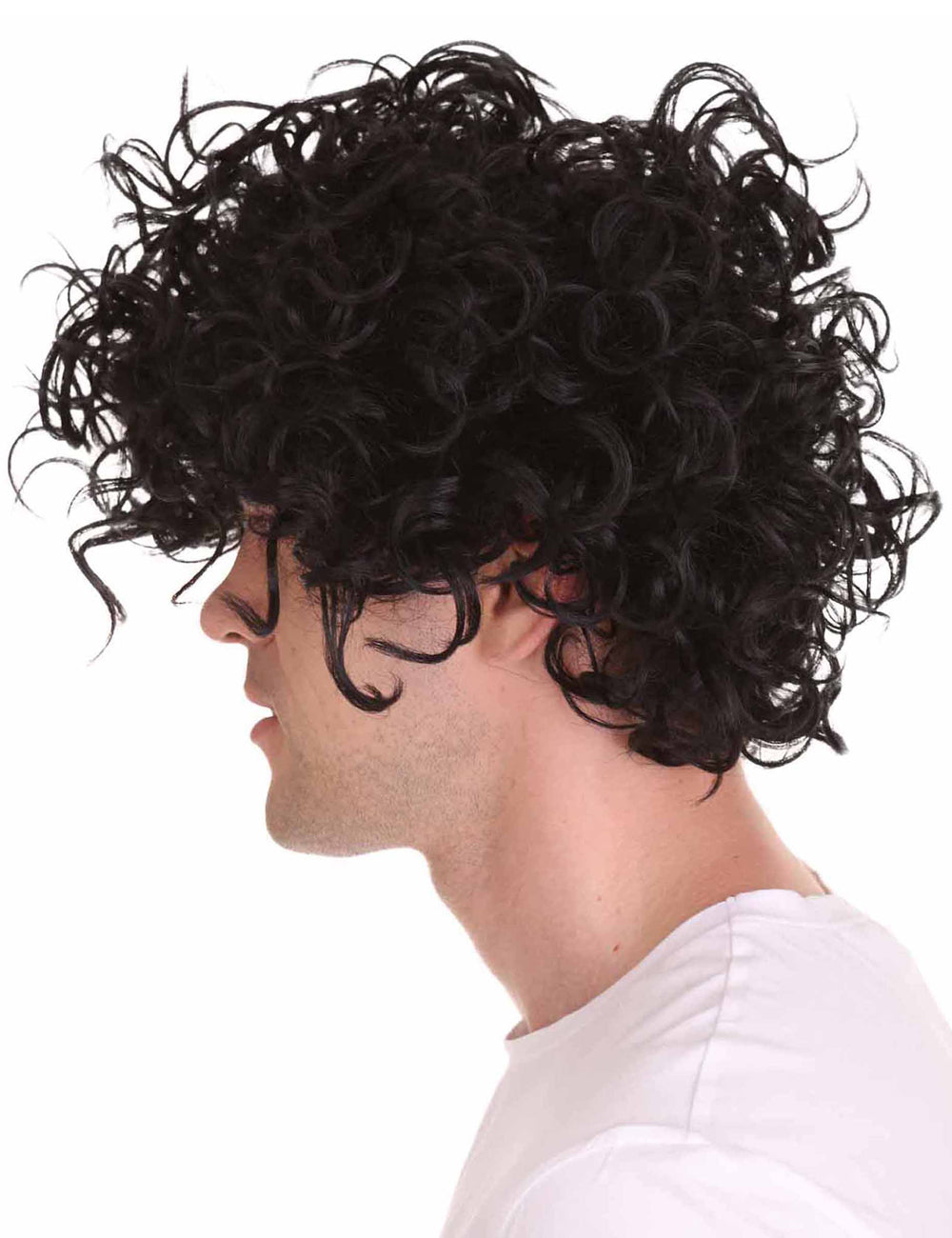 Wigs2you ハロウィンパーティープレミアム メンズ H-628 プリンスパープルカラー レインウィッグ