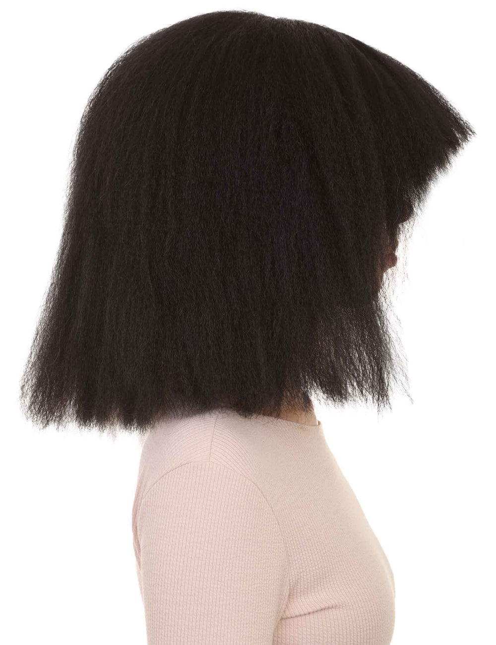 Wigs2you ハロウィンとパーティー プレミアム レディース H-492 SIA ブラックとブロンド ウィッグ 特大
