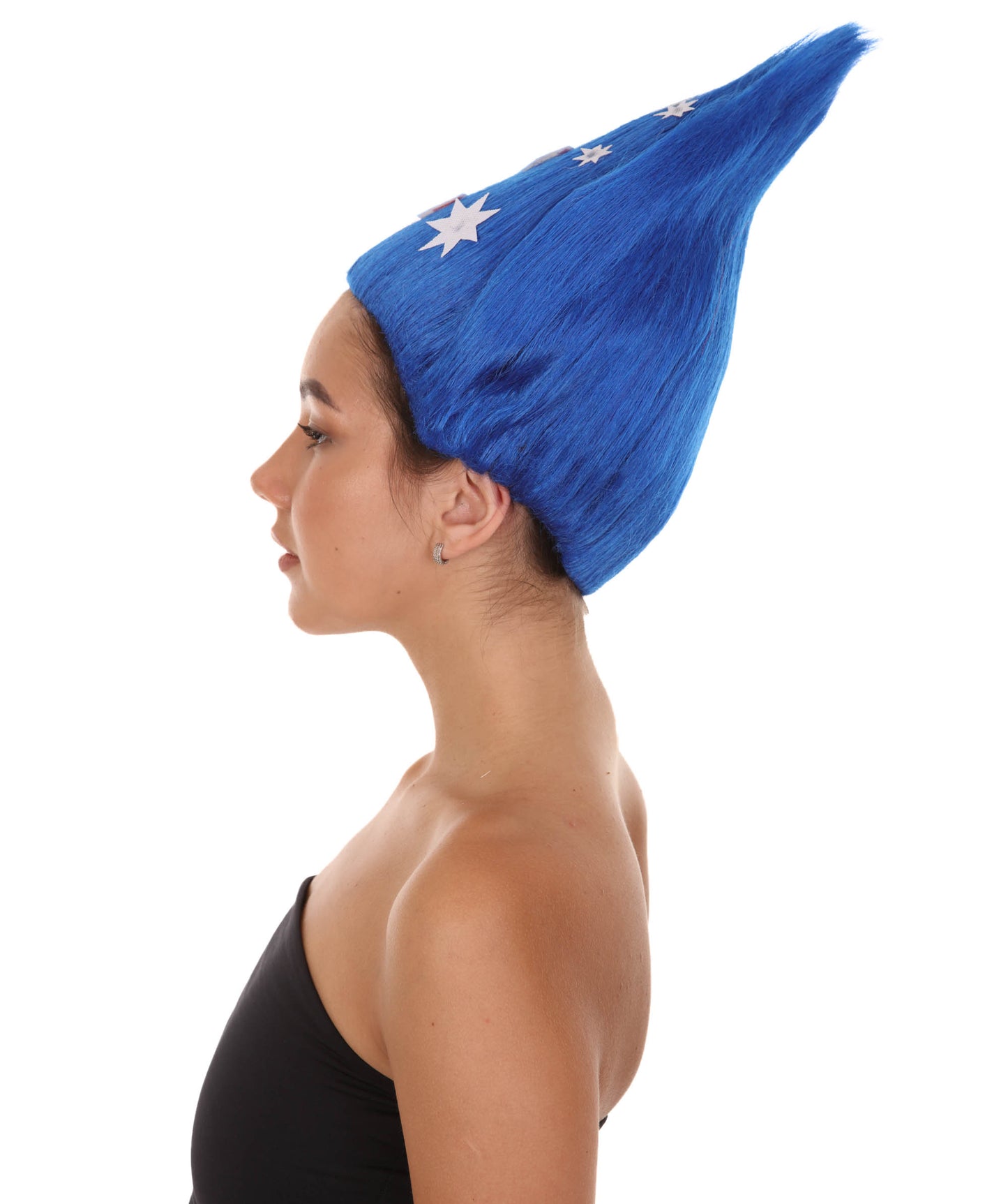 Wigs2you ハロウィンパーティープレミアム H-1795 着け心地が良い とても快適 女性用コスプレウィッグ オーストラリア国旗 トロールズスタイル