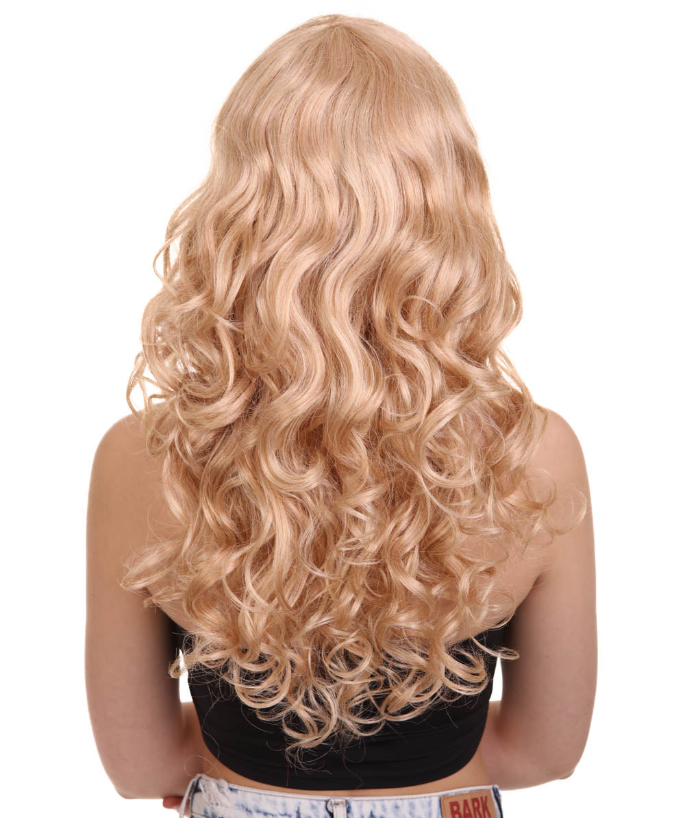 Wigs2you ハロウィンパーティー プレミアム レディース H-1019 着用しやすい ベラウィッグ ゴールデンブロンドカラー