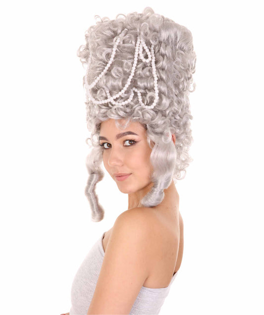バロック マリーアントワネット グレーウィッグ H-4515 グレーカラーズ 歴史的ウィッグ
