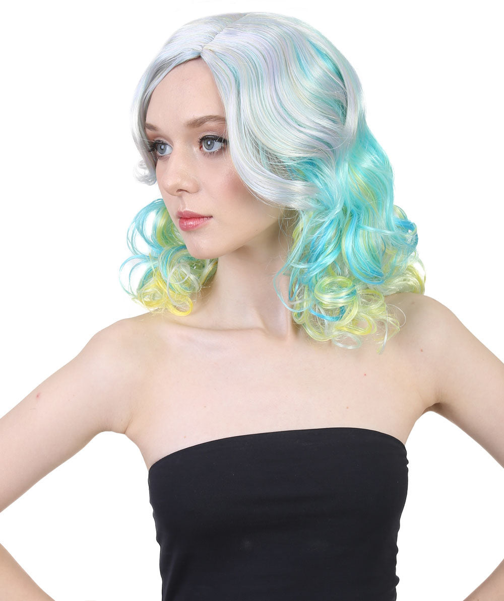Wigs2you ハロウィンとパーティー プレミアム レディース H-494 マルチカラー ケイティ ペリー マジカルウィッグ