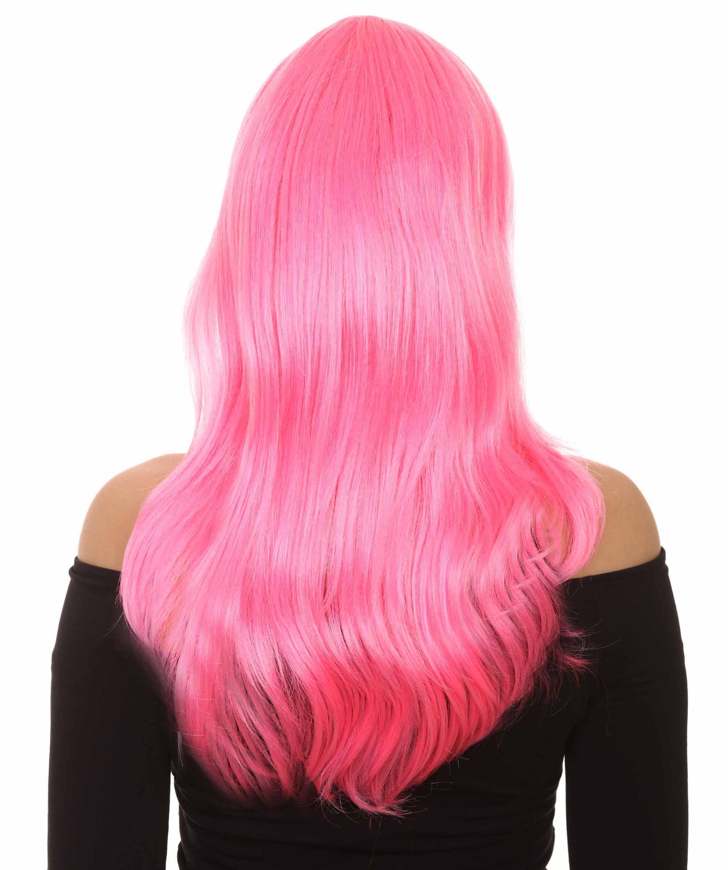 Wigs2you ハロウィンパーティ プレミアムレディース H-2037 着用しやすく とても快適 ロングピンクウィッグ あなたの美しさを引き立てる