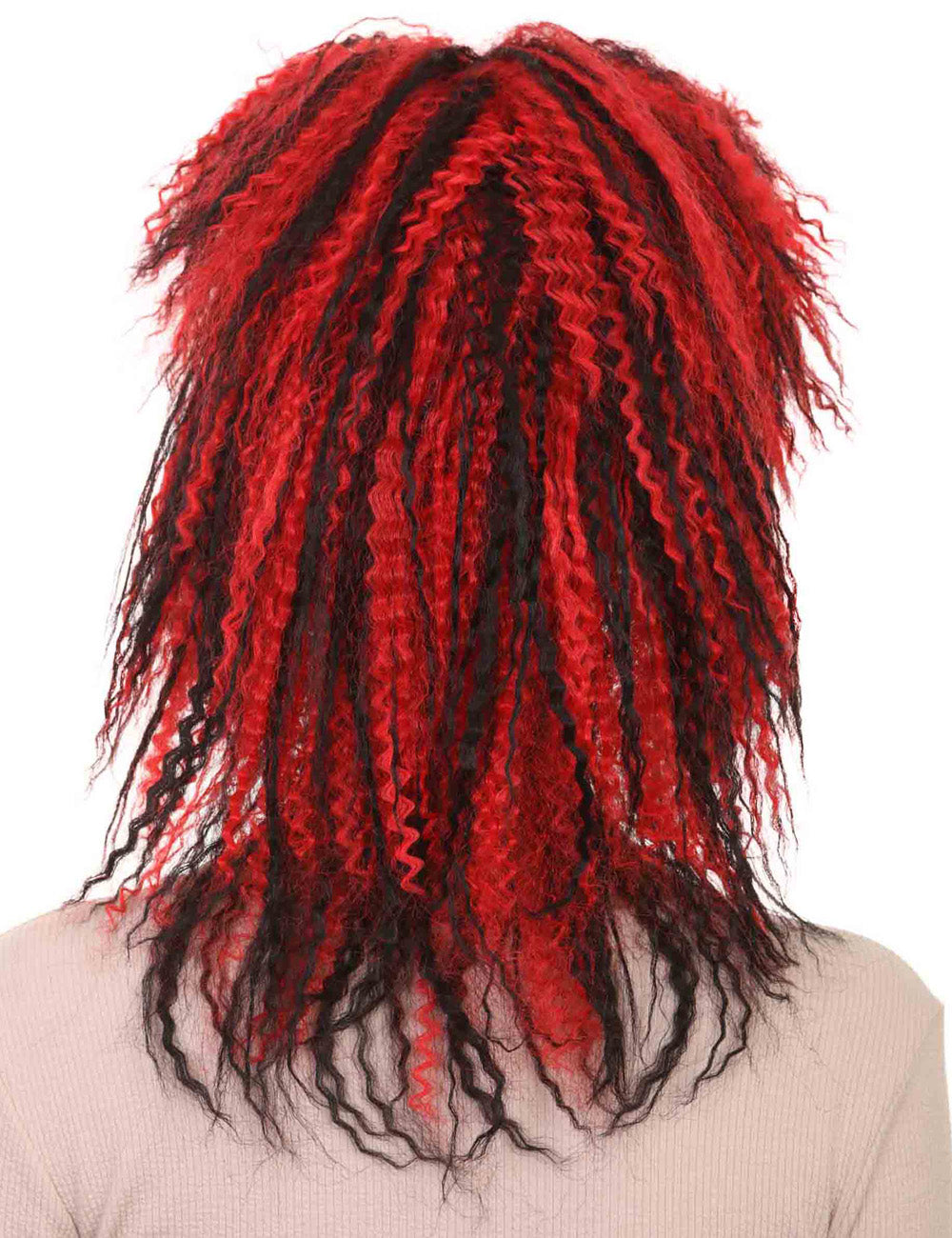 Wigs2you ハロウィンパーティープレミアムレディース H-1478 ディアボリストのブラックとレッドスタイルのウィッグ