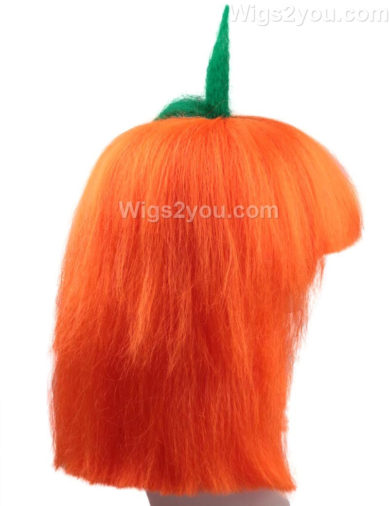カボチャ党ユニセックスかつら|党がすぐに使える想像コスプレ・ハロウィンかつら|割増空気を通すCaplessなキャップH-472