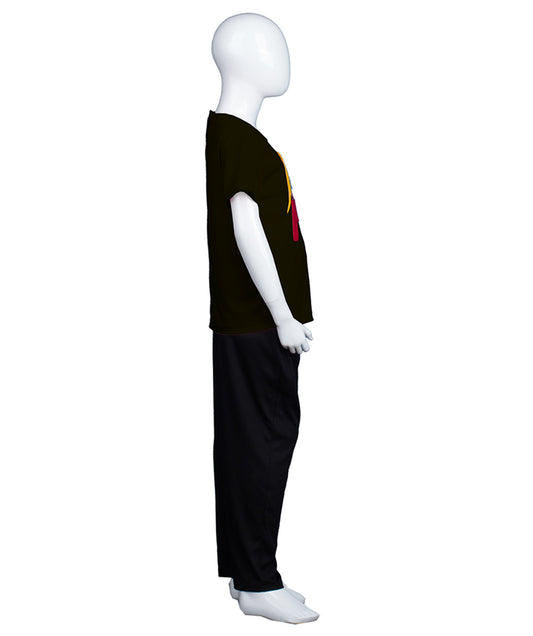 子供用 JCO-176(Kids)_12 エレファント プレジデント ヘア スタイル Tシャツ ブラック コスプレ コスチューム