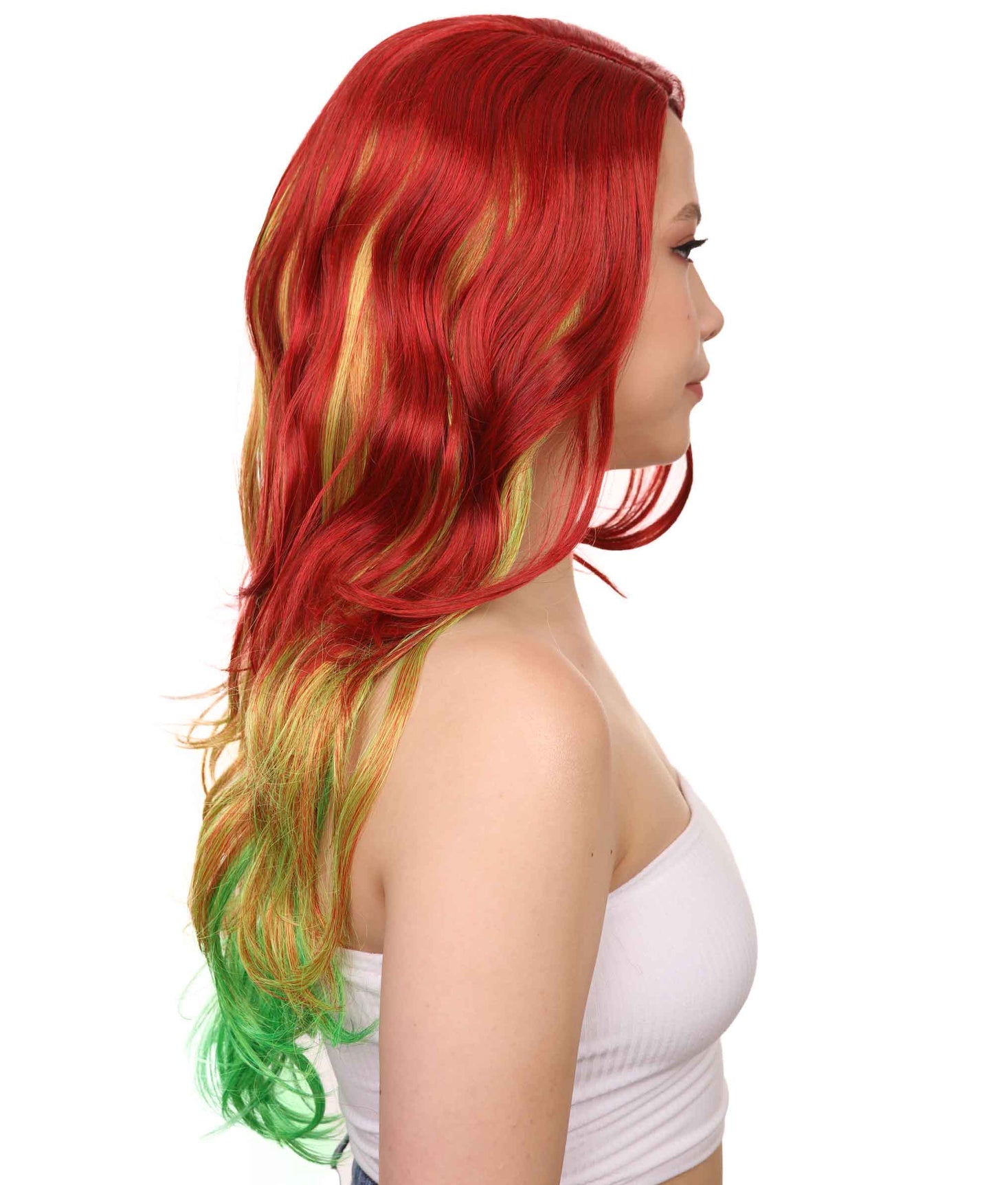 Wigs2you ハロウィンパーティープレミアムレディース H-1828 華やかに見えるオンブレカーリーウィッグ