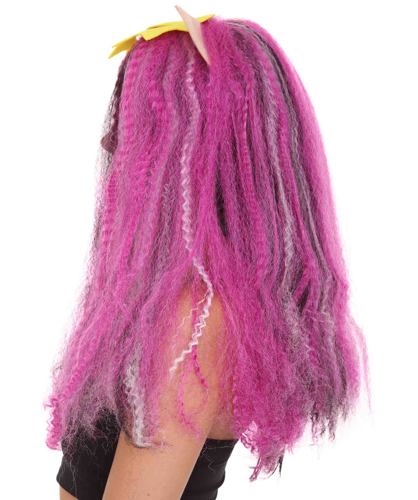 Wigs2youハロウィンパーティープレミアムレディースH-1869 着けやすい 非常に快適 新しいモンスターハイエレクトリファイドClawdeenコスプレウィッグ