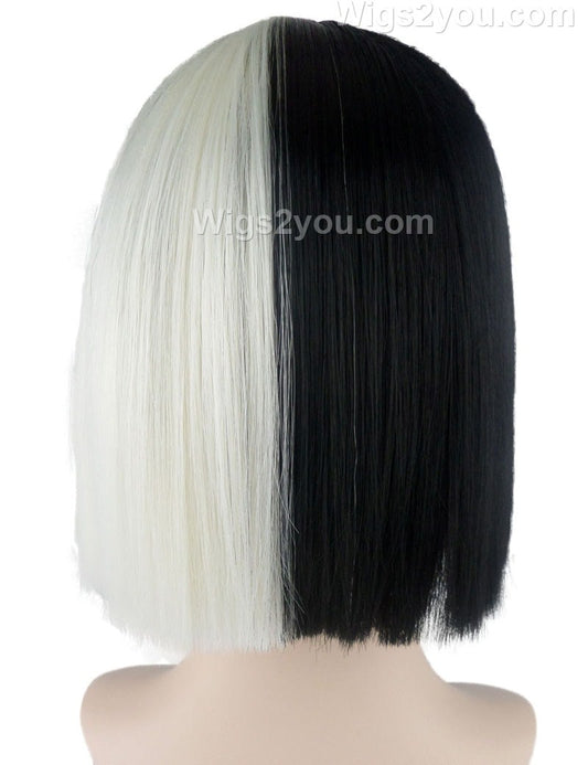 爆発音をもつ白黒の割れた染料ボブ|複数の色&スタイル・オプション| HPO H-522