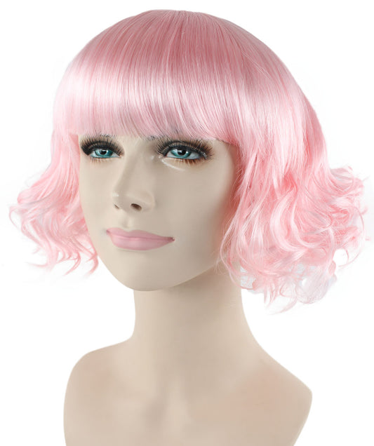 ハロウィンパーティープレミアムレディース H-1353 カーニバルダークブルー ウェービーウィッグ レディ ファンシーキャラクターファッションウィッグ