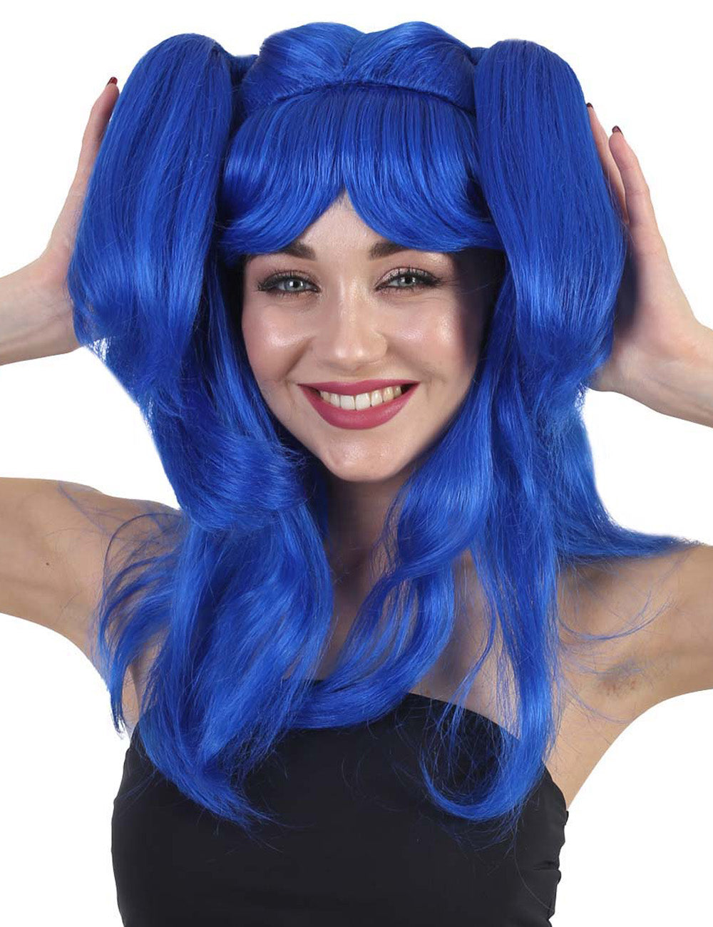 Wigs2you ハロウィンパーティープレミアム レディース H-784 バナナエンジェルウィッグ ダークブルー色