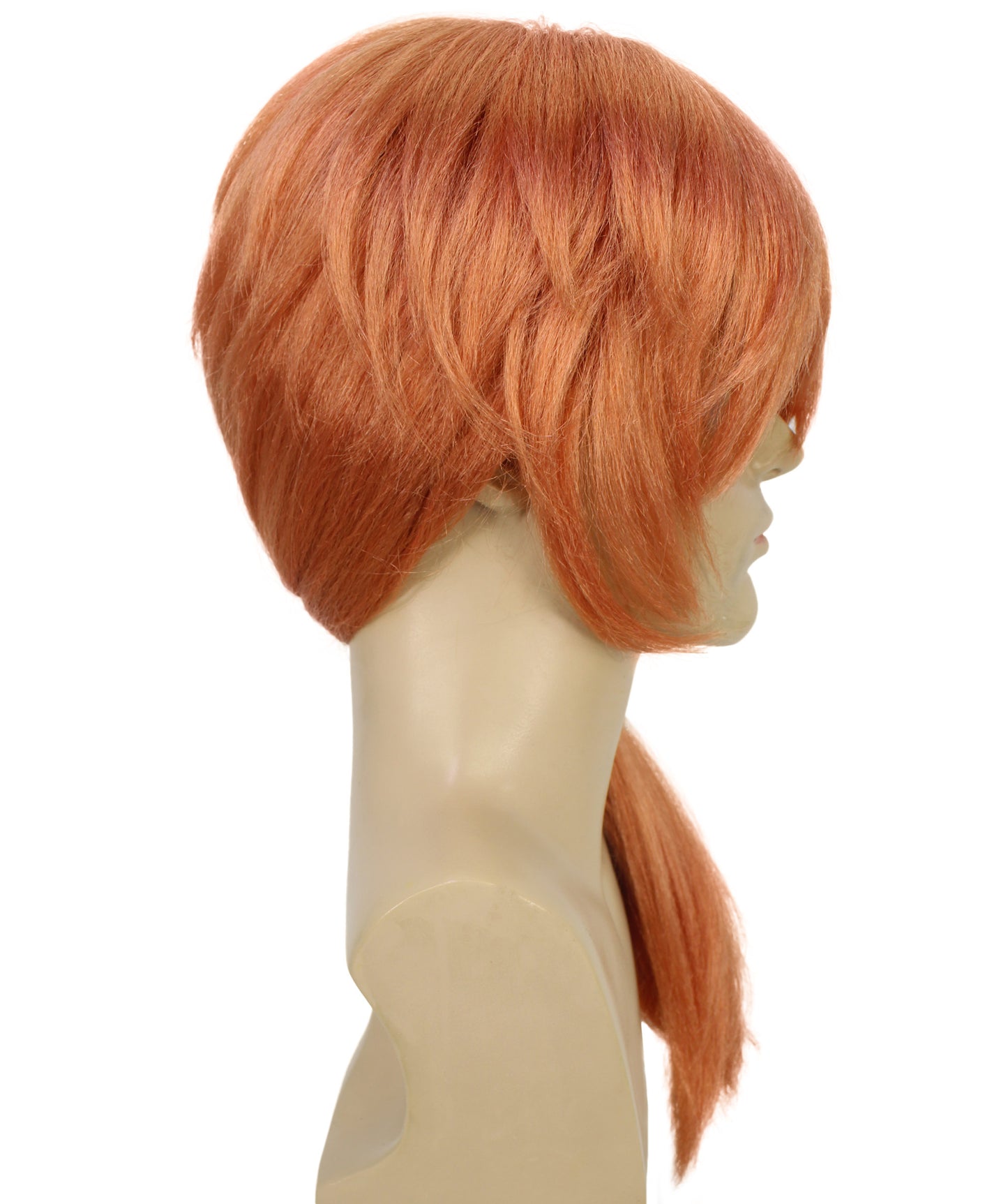 Wigs2you H-6931 文豪ストレイドッグス 中原中也 コスプレウィッグ 大人用 メンズ | アニメ風ショートウェーブブラウンウィッグ 調節可能なフィット感 | ハロウィン、コミコン、コスプレイベントに最適
