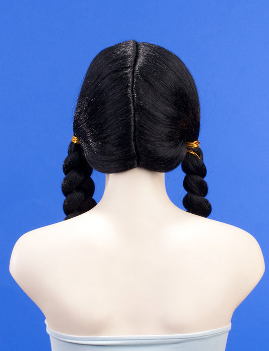 ハロウィンパーティープレミアムレディース H-229 ハローブラック ファンシーキャラクターファッションウィッグ ソフト合成繊維