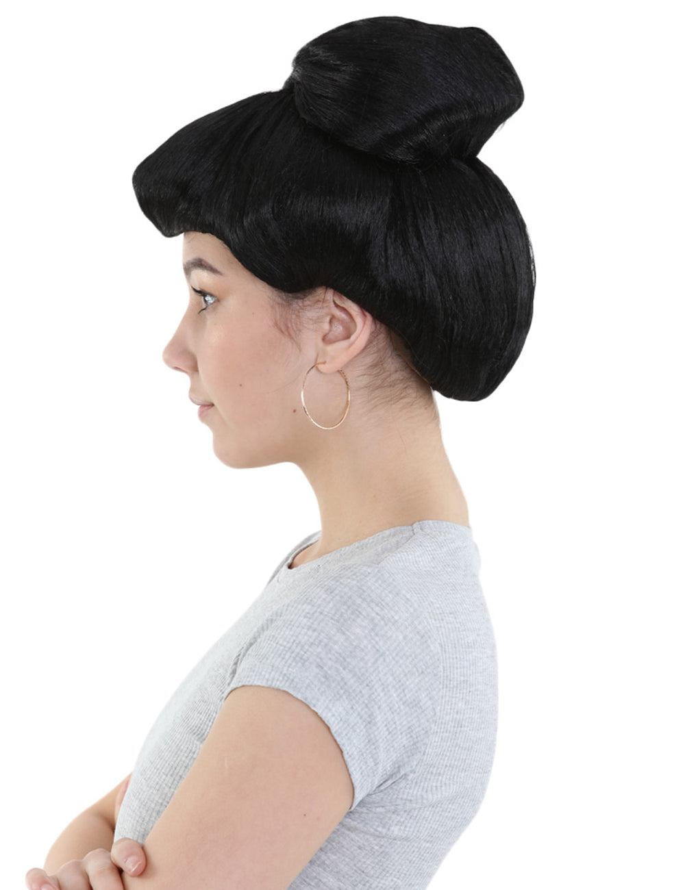 Wigs2you ハロウィンとパーティープレミアムレディース H-505 ブラック ジャパニーズ・ゲイシャウィッグ