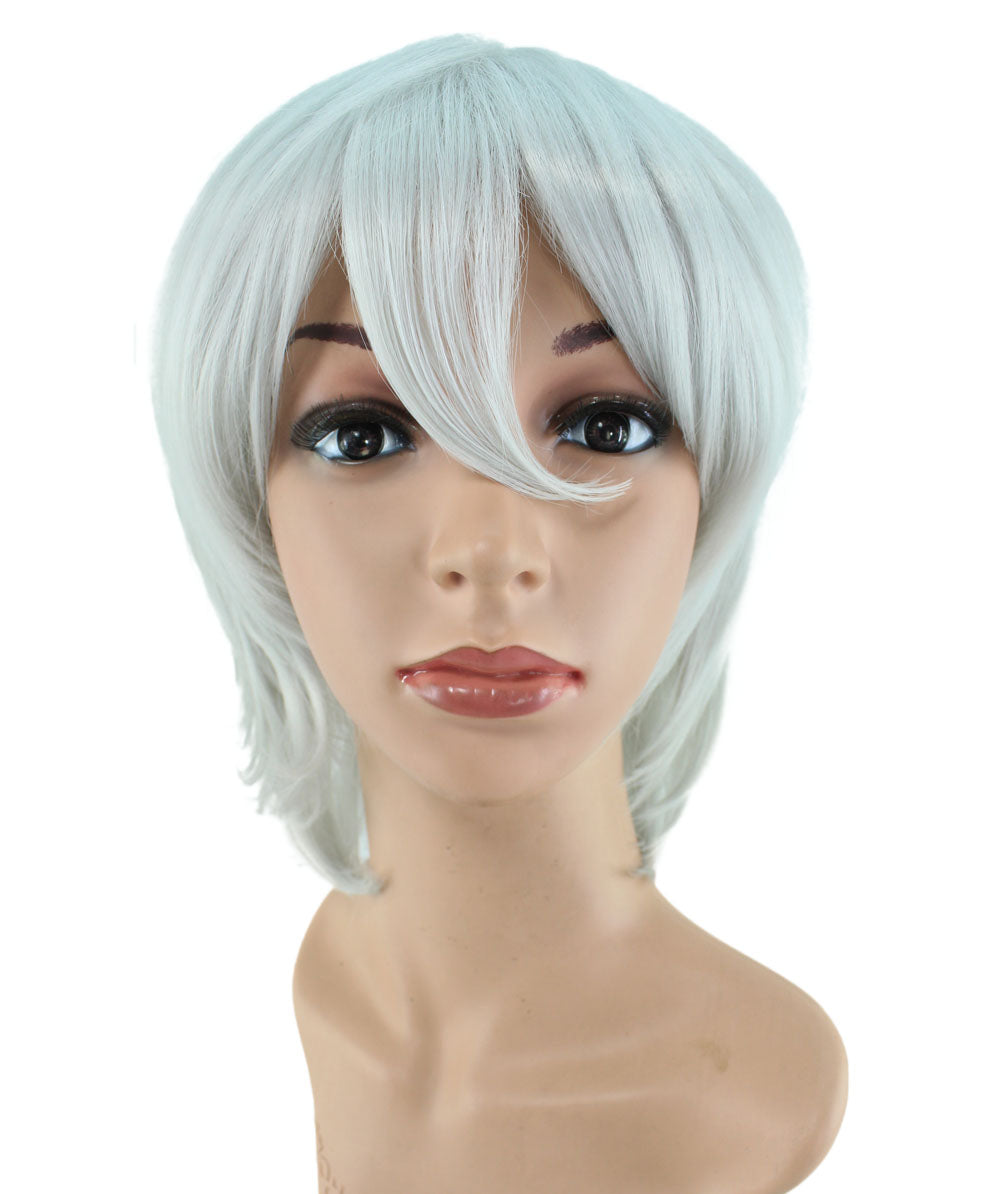 レディースファッション C-058 ミディアム C-ダークネイビー コスプレヒートスタイラブルウィッグ