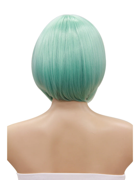 レディースファッション C-014 ショート C-アクアマリン コスプレ ヒートスタイルウィッグ