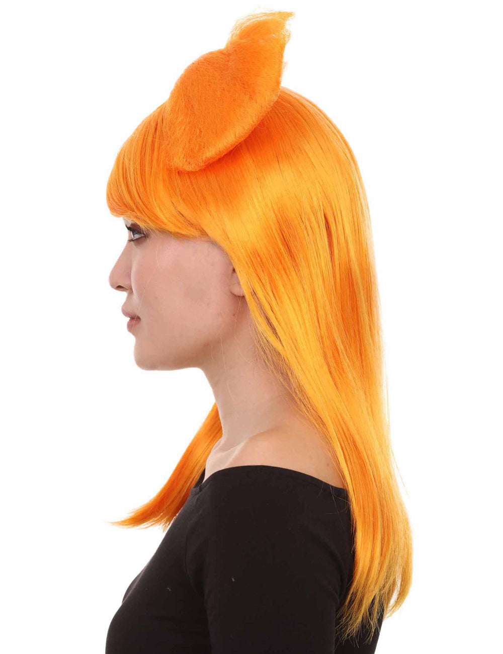 Wigs2you ハロウィンパーティープレミアムレディース H-1608 着用が簡単 とても快適 パンプキン ロング バタフライウィッグ