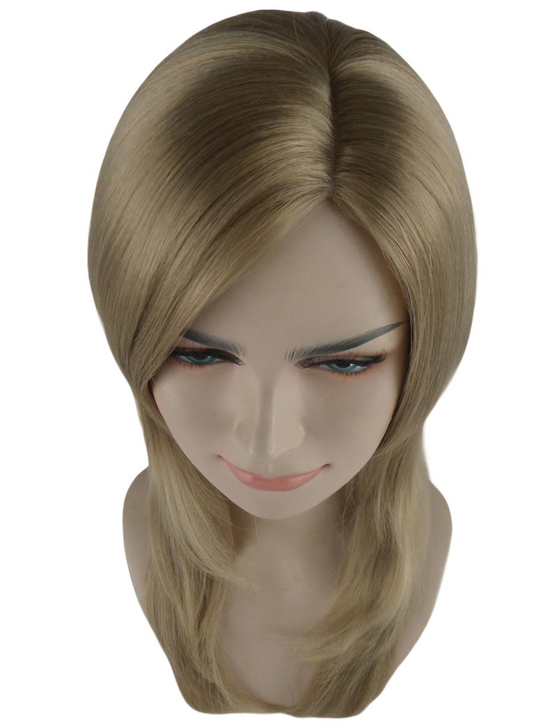 Wigs2you ハロウィンパーティープレミアム H-954 3レイヤーのパーティーガールウィッグ ダークブロンドカラー