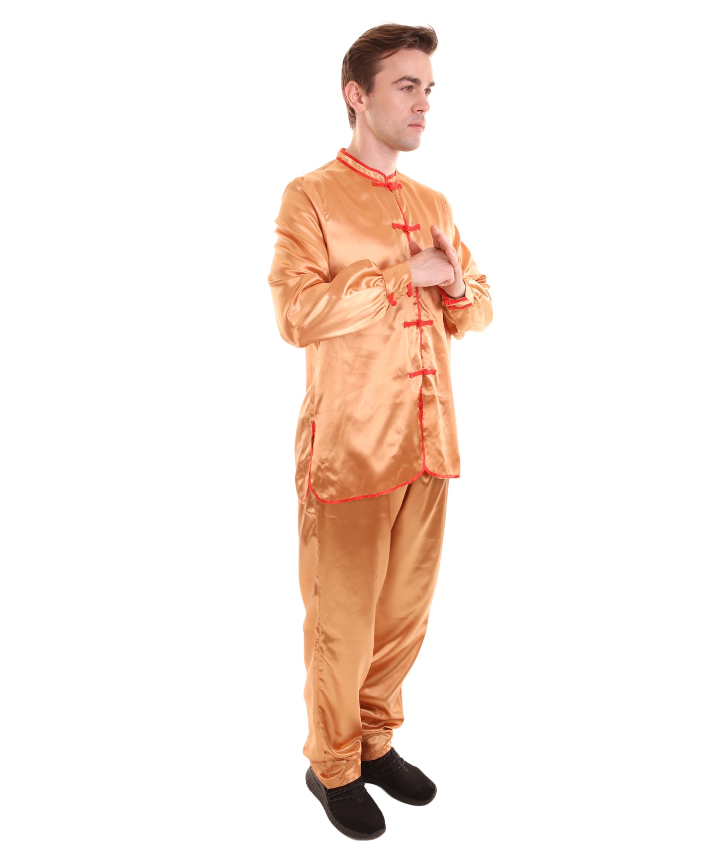 大人用メンズ JCO-269_6 中国の伝統的なカンフー コッパーサテン 制服 コスプレ衣装