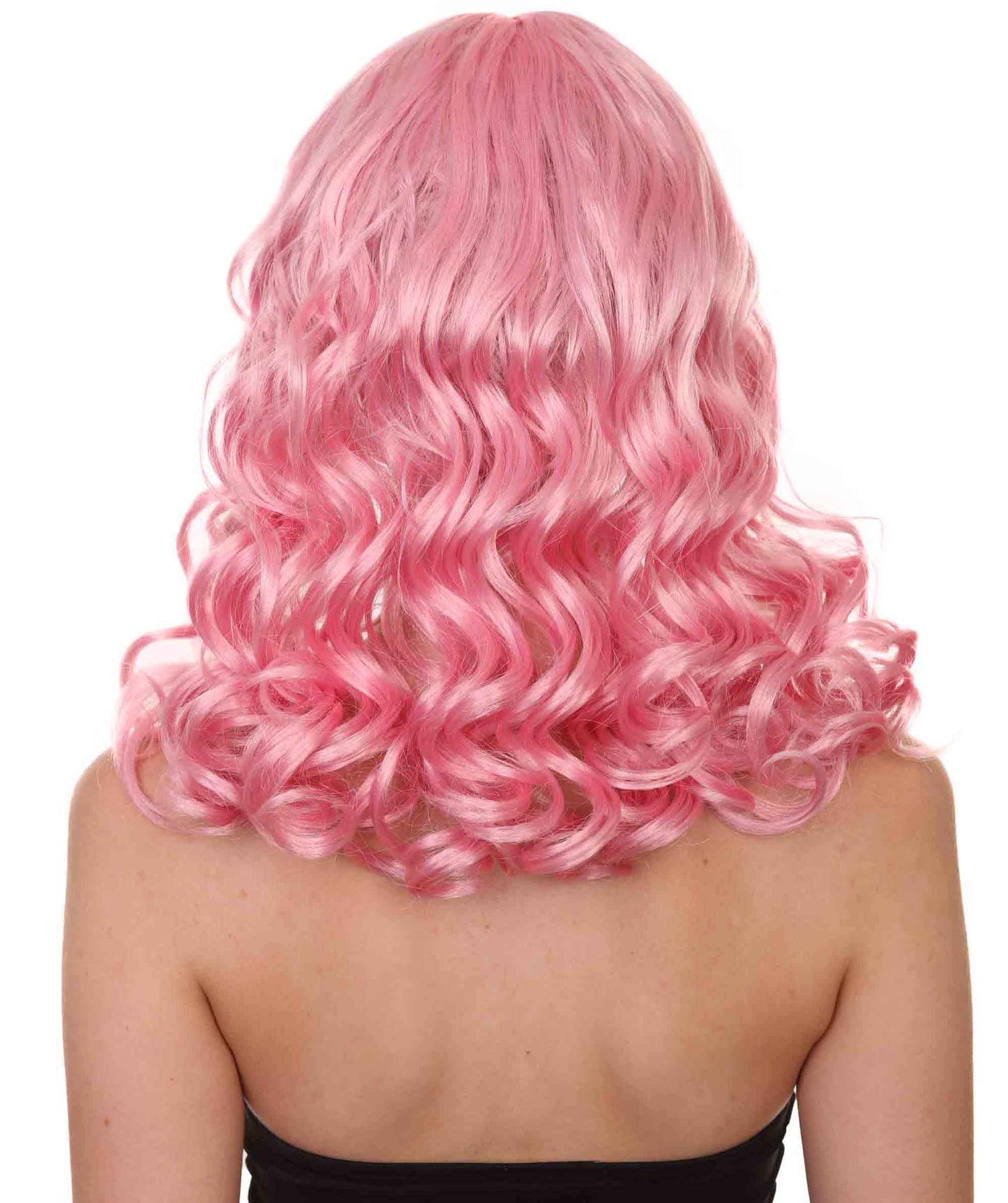 Wigs2you ハロウィンパーティープレミアムレディース H-1094 とても快適なアリスウィッグ 鏡の国のアリス ソフトピンク色