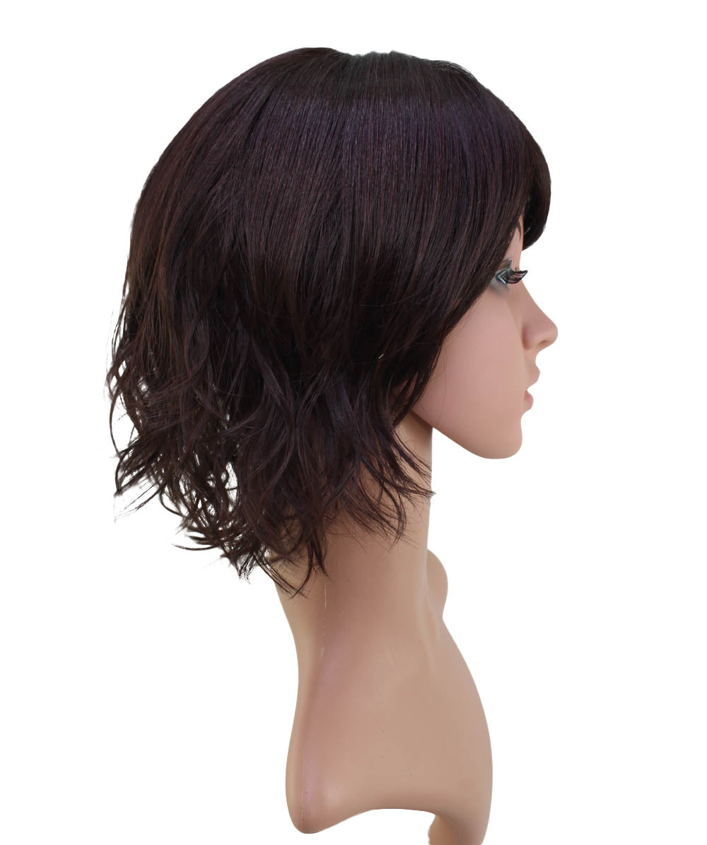 【Wigs2you】ウィッグ 耐熱 W-759 フルウィッグ ミディアム カール 高品質 ナチュラル 自然 かつら 女装 普段使い 医療用 簡単着用。