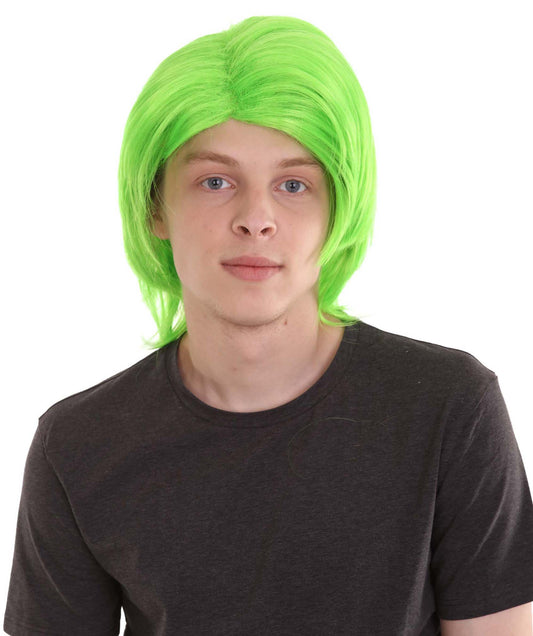 ハロウィンパーティー プレミアム 男性用 H-2315 東京スタイル グリーン ウィッグ