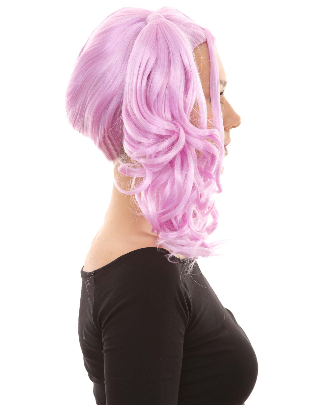 Wigs2you ハロウィンパーティー プレミアム レディース H-748 ドリー ピグテール ウィッグ パープル色