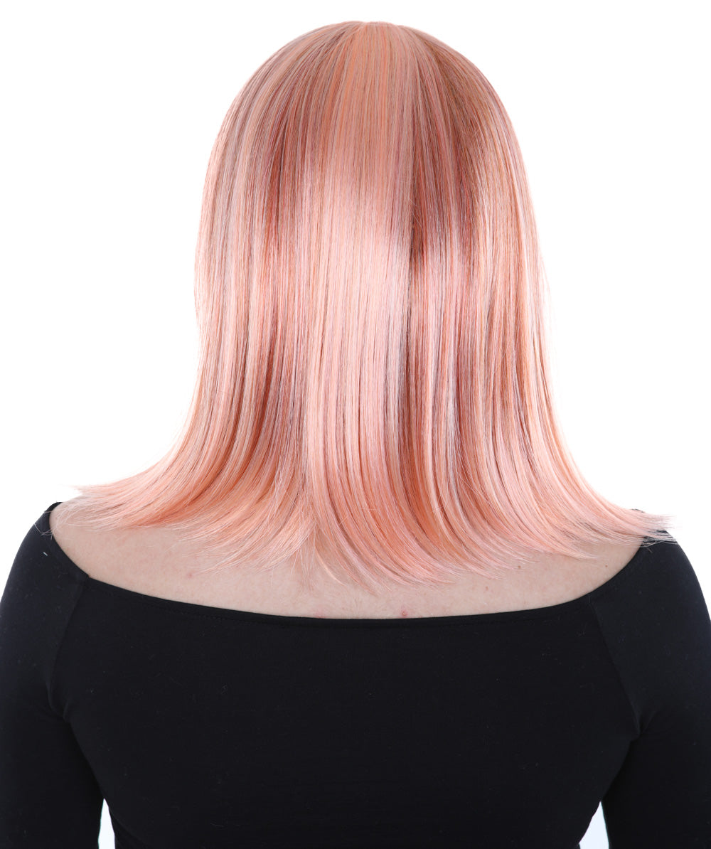 Wigs2you ハロウィンパーティープレミアム レディース H-906 スワンプクイーンウィッグ ピーチ色