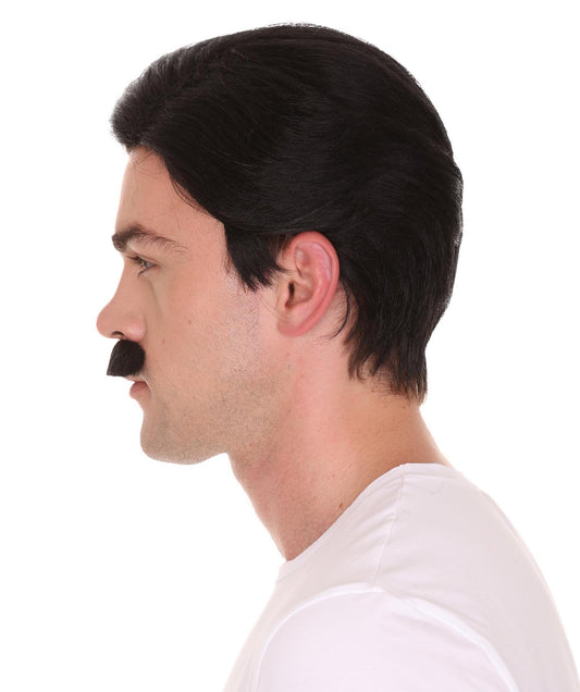 ハロウィンパーティープレミアムメンズ H-3688 マイケルバンクス メリーポピンズリターンズ ウィッグとヒゲセット