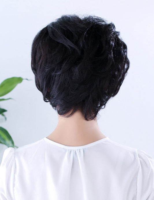 Age 30-40 中長さ ウェービー HHB-052 ナチュラルフュージョン シルキー 完璧なブレンド ウィッグ