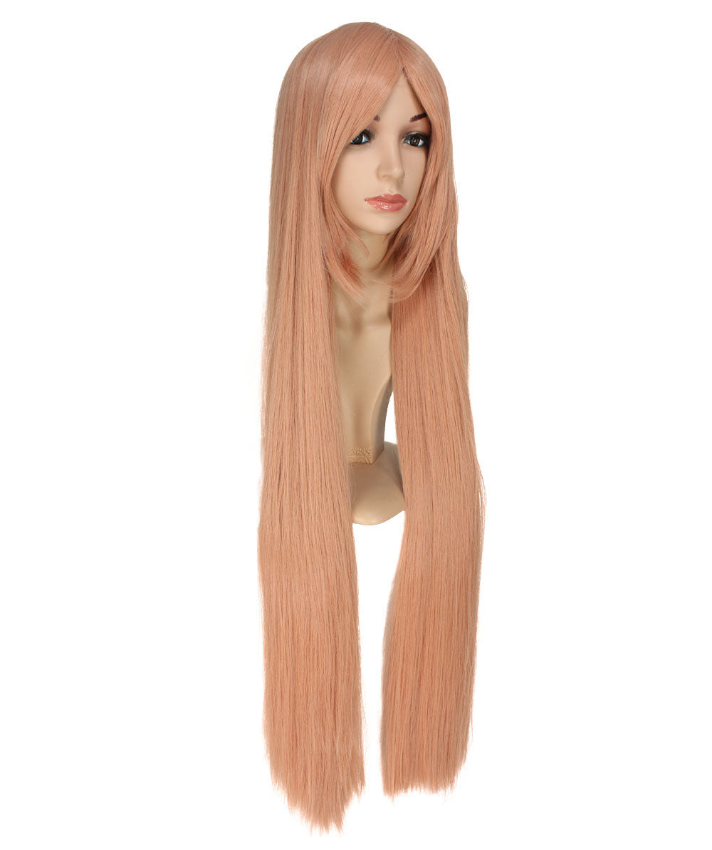 レディースファッション C-073 ロングストレート C-ダーティピンク コスプレヒートスタイラブルウィッグ