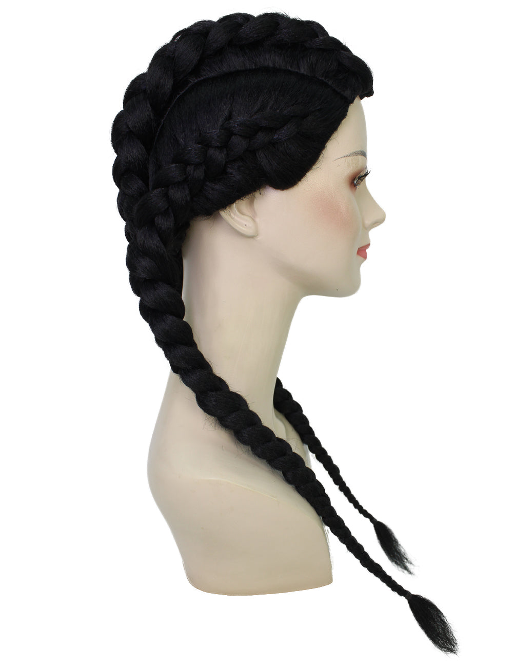 Wigs2you ハロウィンパーティ プレミアムレディース Kim Kardashian ブラックウィッグ H-5733