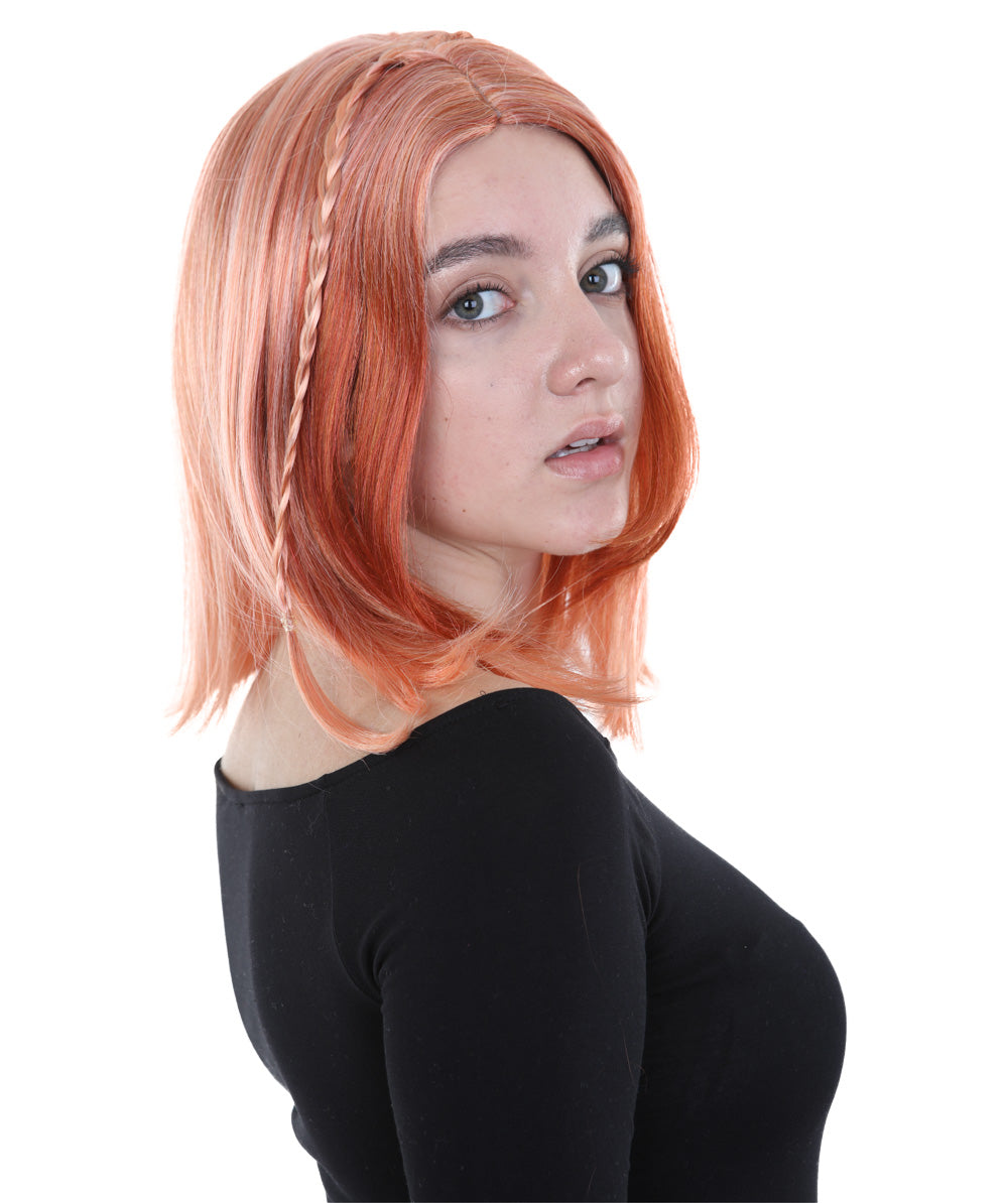 Wigs2you ハロウィンパーティープレミアム レディース H-906 スワンプクイーンウィッグ ピーチ色
