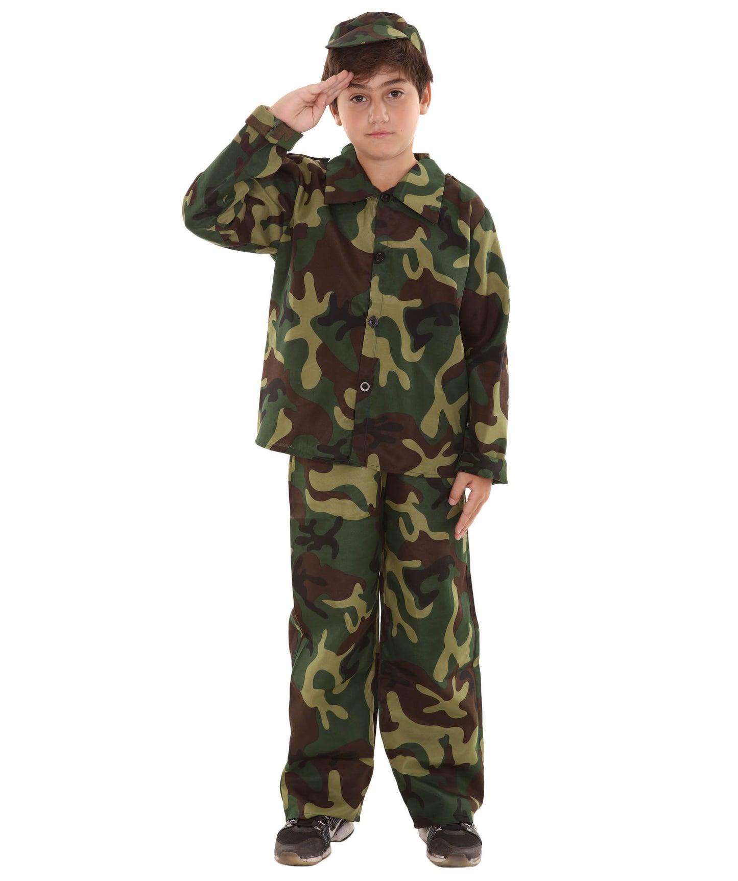 子供の JCO-056(キッズ) 陸軍兵士の衣装 マルチカラーコスプレ衣装