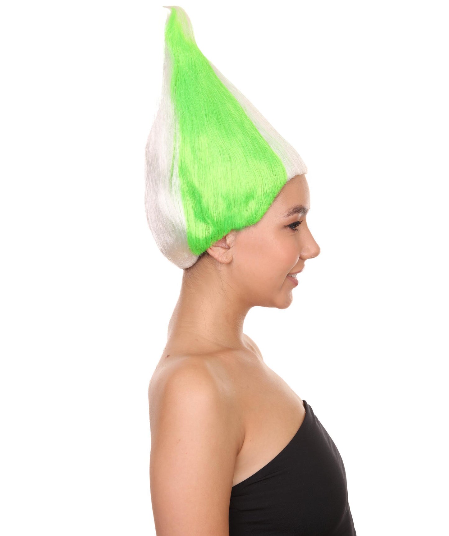 Wigs2you ハロウィンパーティープレミアム H-1793 着け心地が良い とても快適 女性用コスプレウィッグ イタリア国旗 トロールズスタイル
