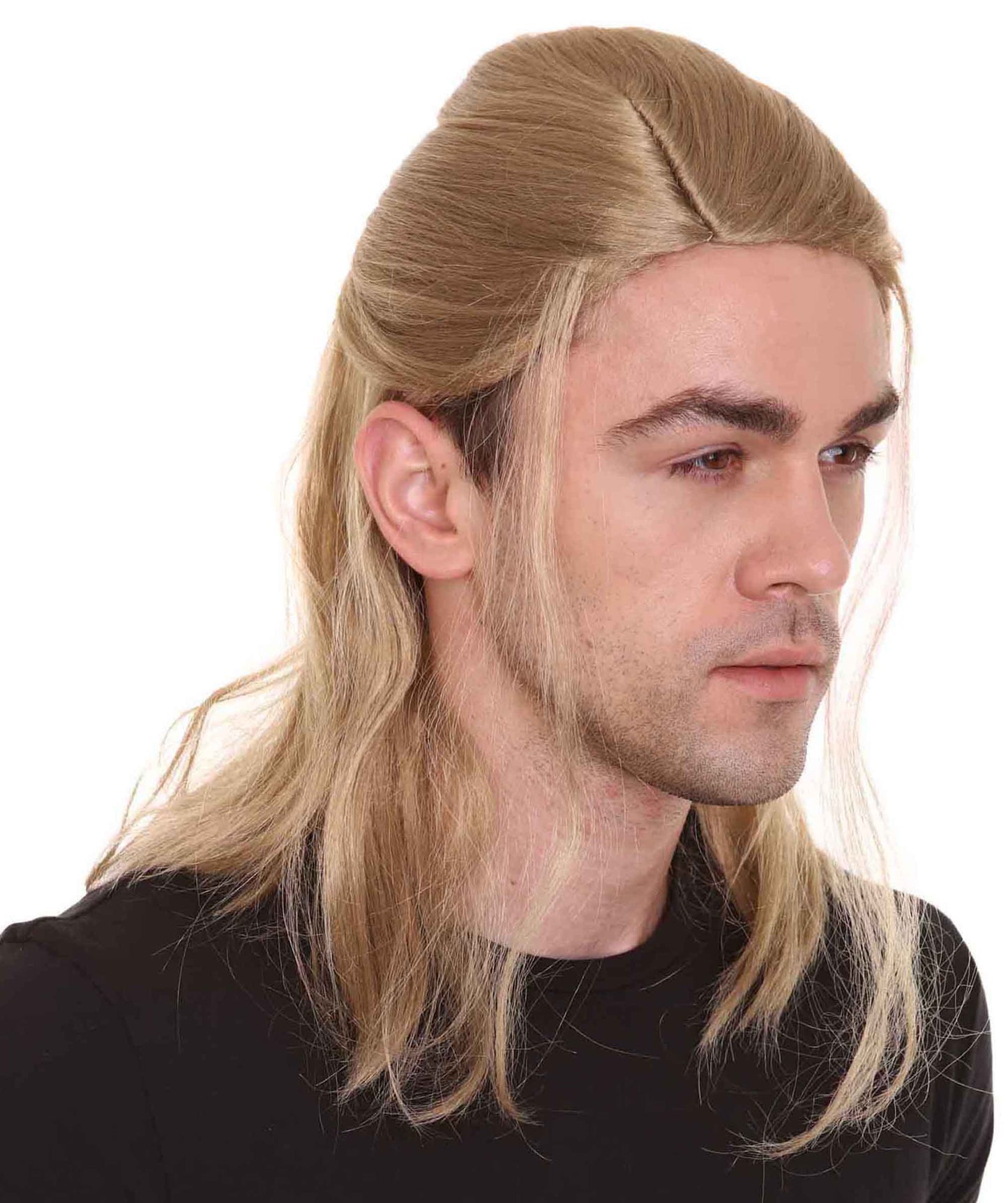 Wigs2you ハロウィンパーティープレミアム メンズ H-647 トロイウィッグ ブロンズカラー