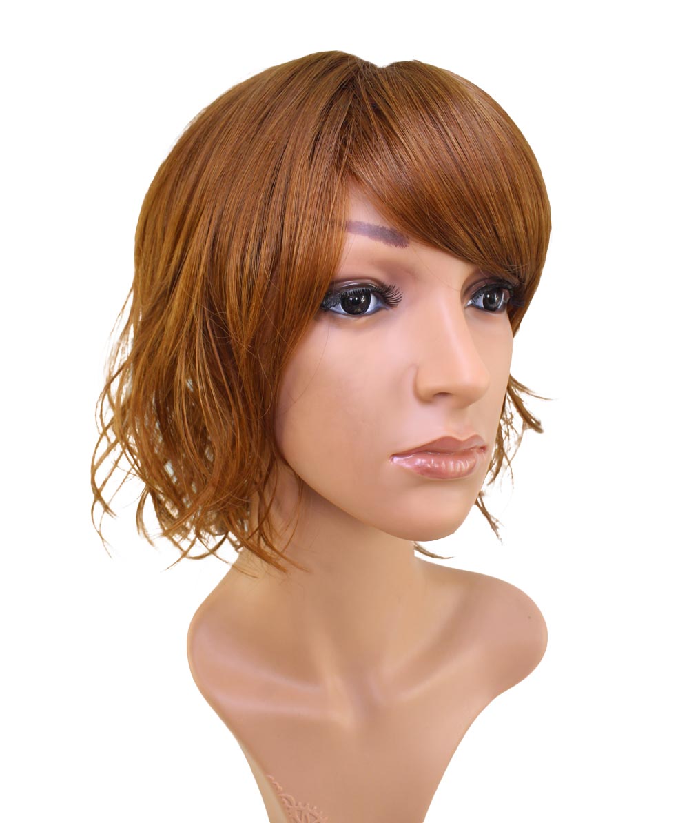 【Wigs2you】ウィッグ 耐熱 W-759 フルウィッグ ミディアム カール 高品質 ナチュラル 自然 かつら 女装 普段使い 医療用 簡単着用。