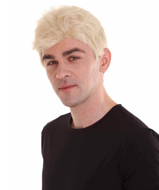ハロウィンパーティー プレミアム 男性用 H-2303 ファンシーブロンド ウィッグ