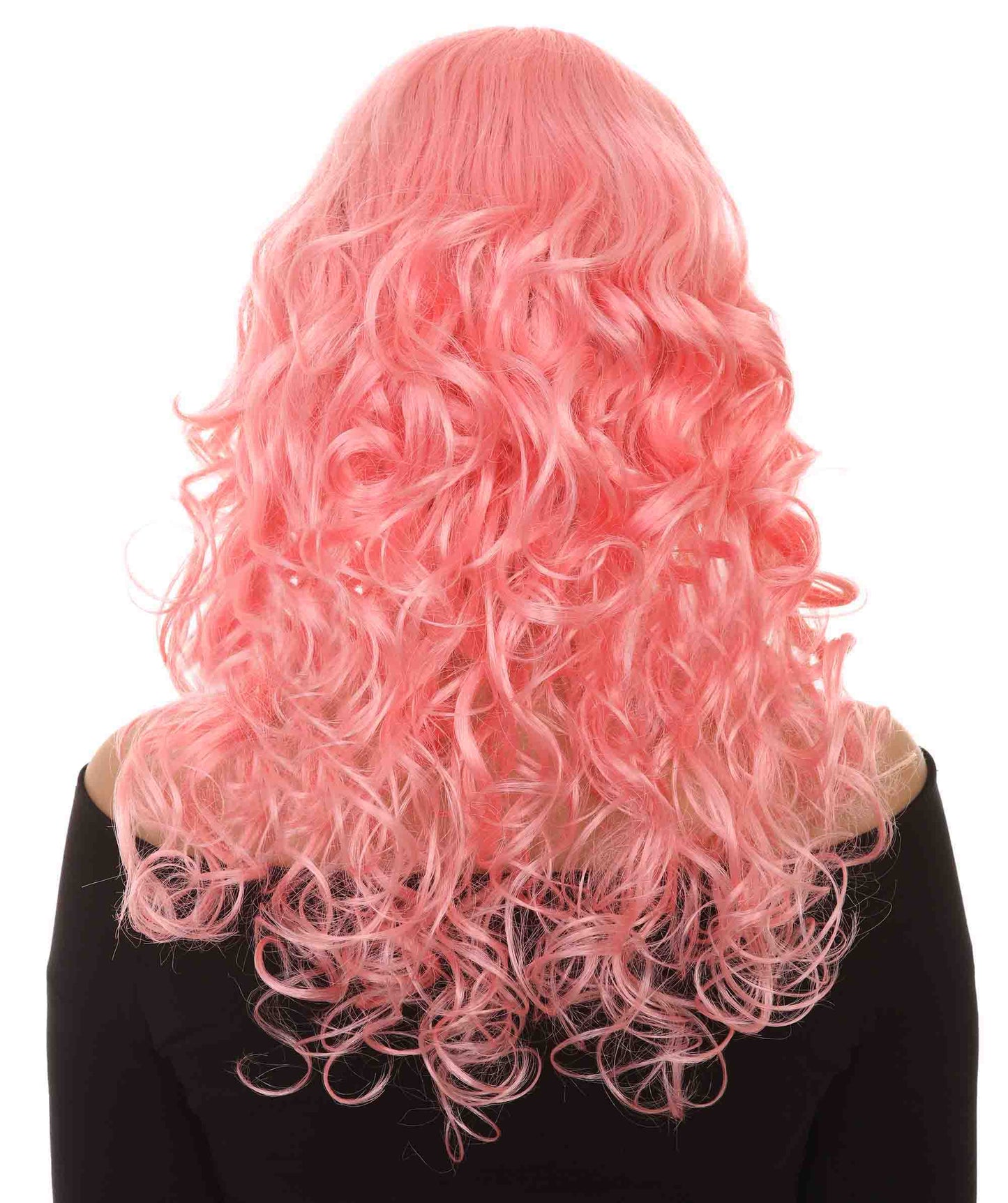 Wigs2you ハロウィンパーティー プレミアム レディース H-1012 着用しやすい ベラウィッグ コーラルカラー