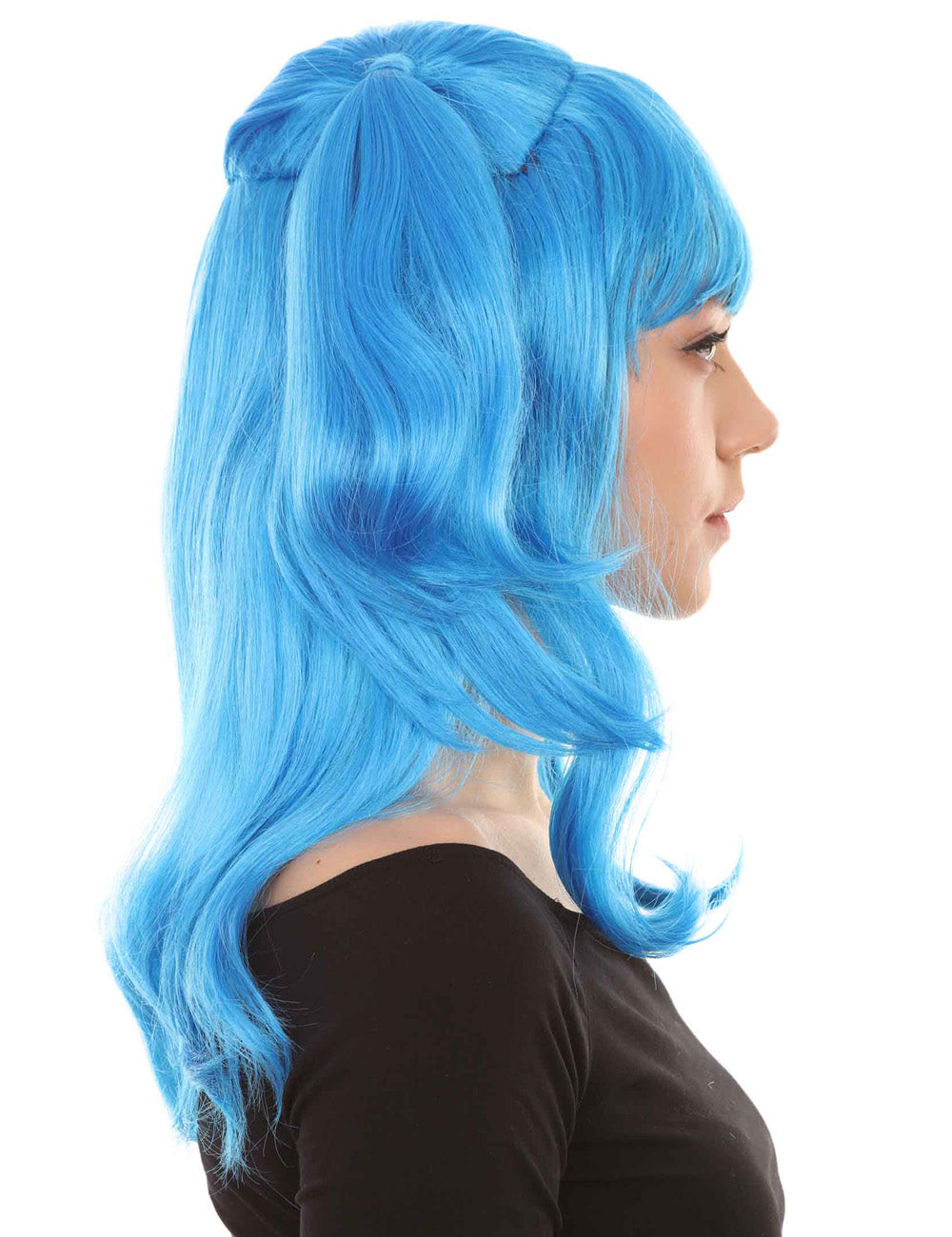 Wigs2you ハロウィンパーティープレミアム レディース H-782 バナナエンジェルウィッグ ロイヤルブルー色