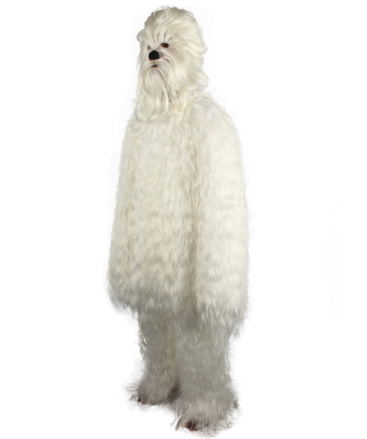 ユニセックス JCP-209_13 ヘアリー ウォリアー エイプ ミリタリー リーダー レジスタンス ファイター ホワイト コスプレ コスチュームとウィッグ バンドル