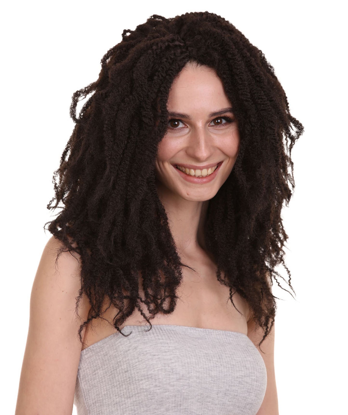 Wigs2youハロウィンパーティープレミアムレディースH-1970 美しい見た目のアフリカンスタイルドレッドロックウィッグ