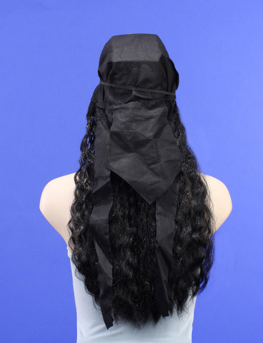 ハロウィンパーティープレミアムレディース H-186 ハローブラック ファンシーキャラクターファッションウィッグ ソフト合成繊維