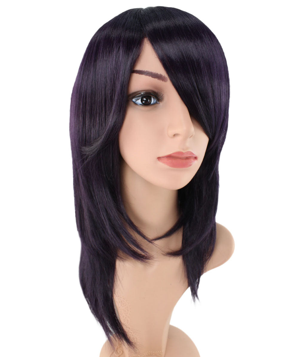 レディースファッション C-071 ロングストレート C-ワインレッド コスプレヒートスタイラブルウィッグ