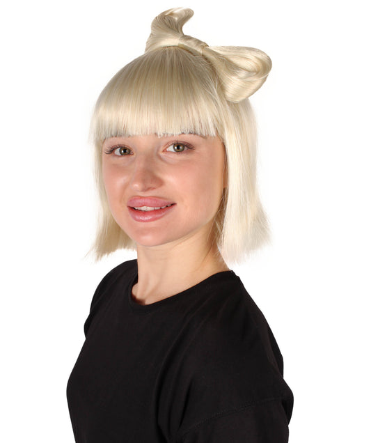 女性の蝶会釈かつら収集|性格有名人かつら|割増空気を通すCaplessなキャップH-2692